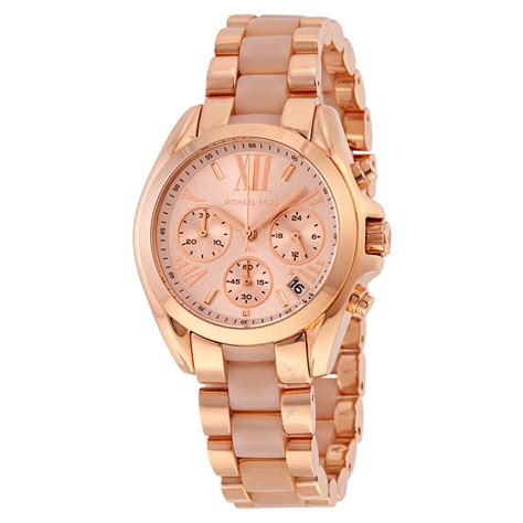 dillards women michael kors watches rose gold|mk rose gold watch sale.